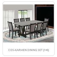 COS-KARMEN DINING SET (1+8)
